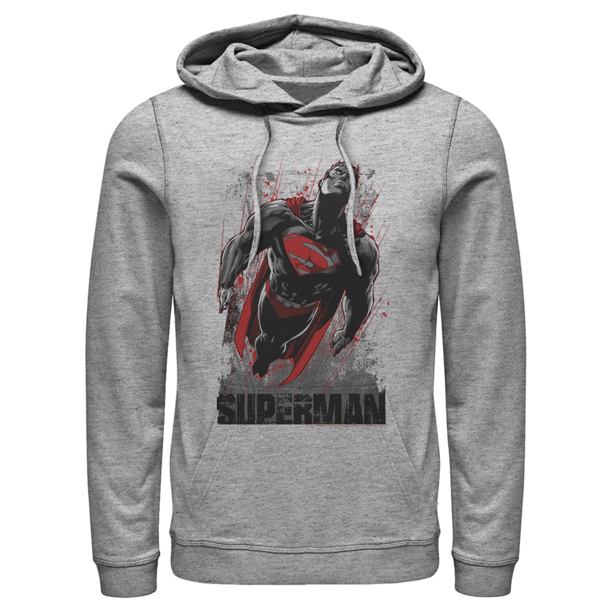 Superman Hoodie for Men - Flight Design Pullover for Casual Wear