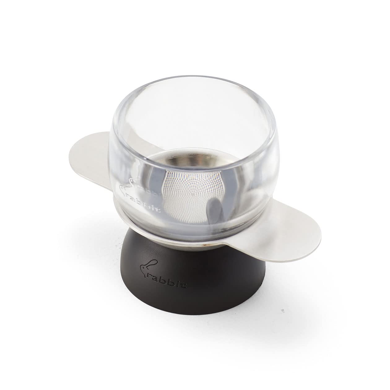 Premium Rabbit Wine Aerator with Sediment Strainer & Stand | Hands-Free Wine Decanter for Red Wine Lovers | 3.35 x 3.35 x 5.6 Inches | Perfect for Dinner Parties, Wine Tasting & Gifts