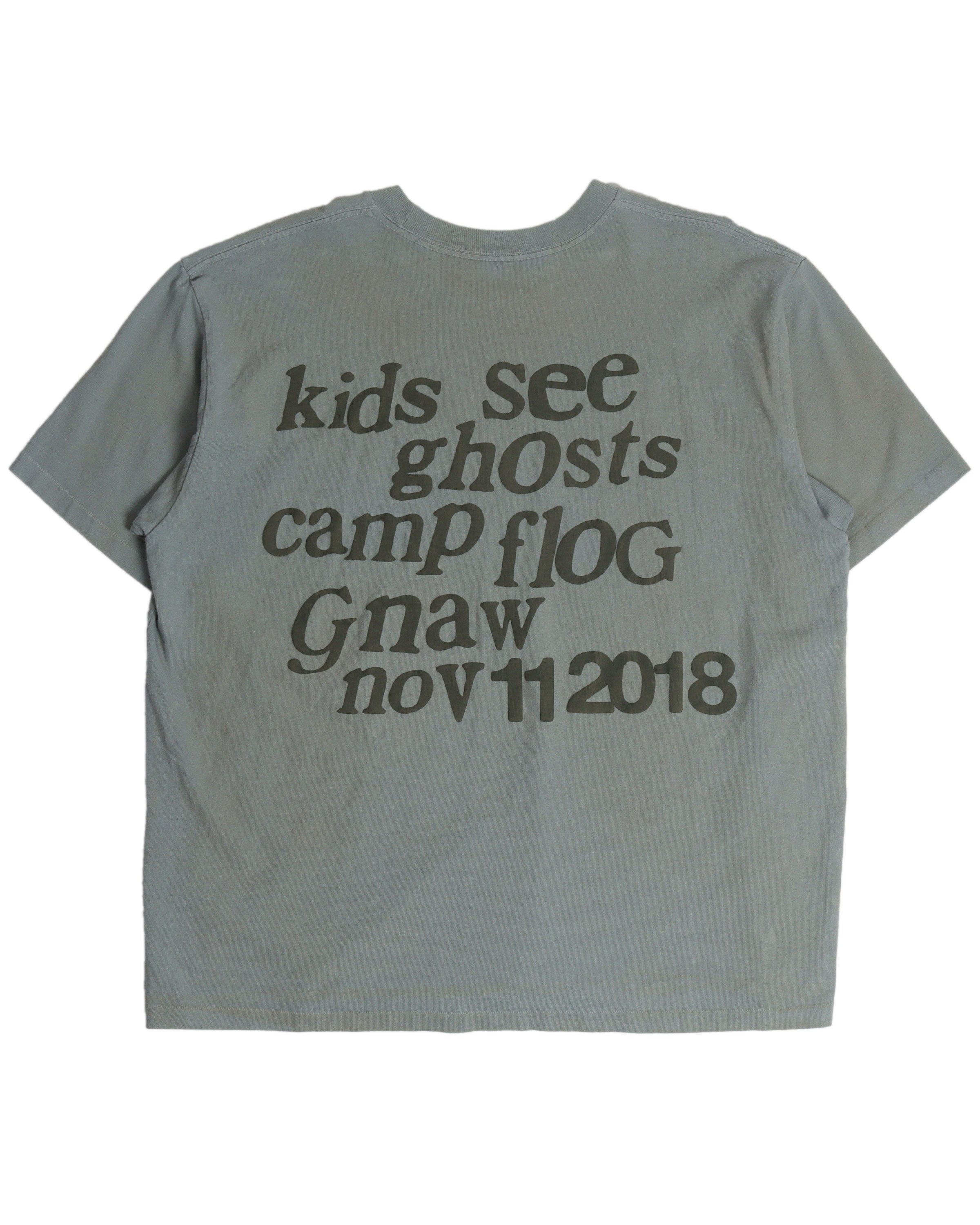 2018 Kids See Ghosts Camp Flag Gang T-Shirt - Cool Graphic Tee for Boys & Girls - Perfect for Halloween, Concerts & Casual Wear