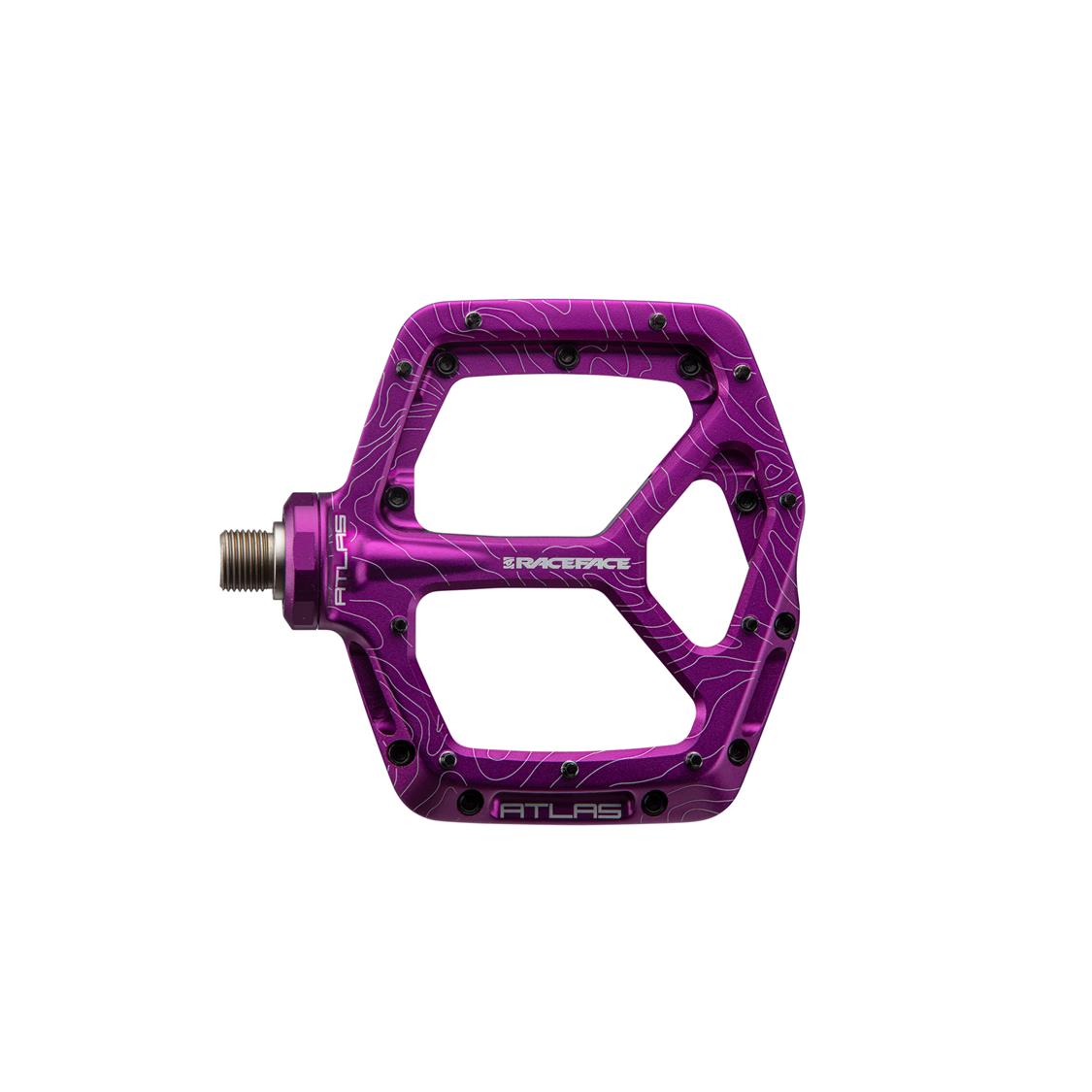 Race Face Atlas Pedals - Premium Mountain Bike Pedals for Downhill & Trail Riding | Durable & Grip-Enhanced for Aggressive Cycling