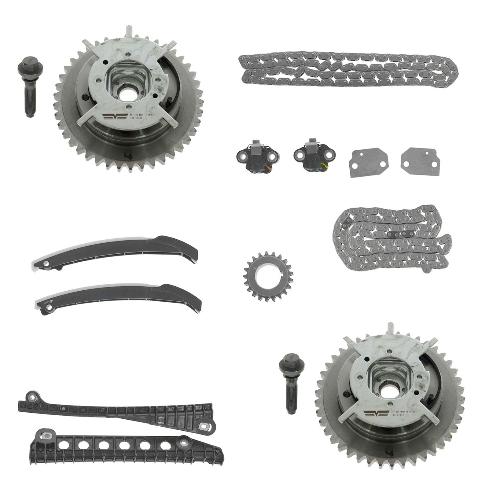 Timing Chain Sprocket Guide Kit Set for Ford F150 F250 F350 Navigator Expedition 5.4L V8 Engine - Perfect for Engine Repair & Maintenance