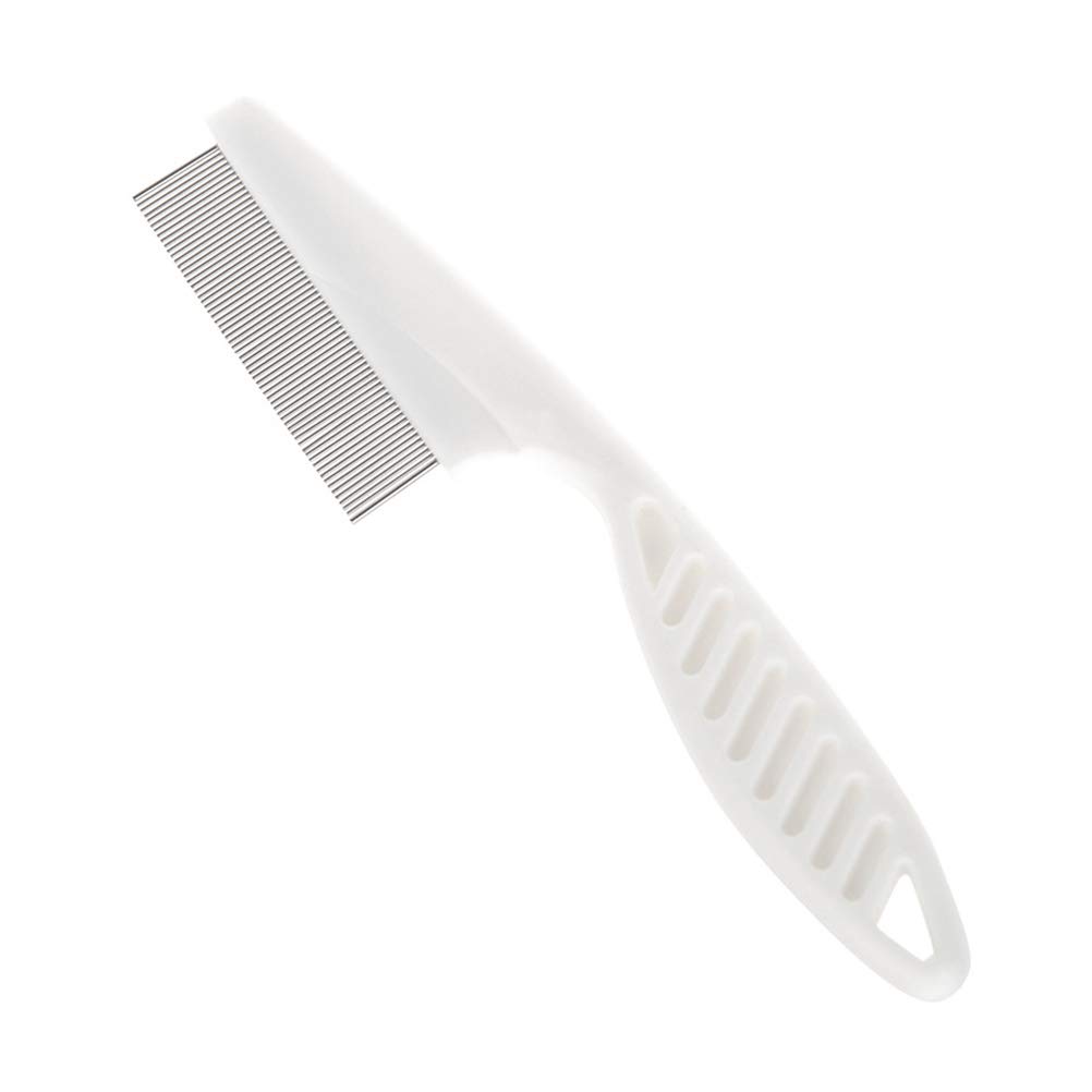 TEHAUX Dog Grooming Comb - Dense Tooth Flea Remover & Pet Hair Brush for Cats and Dogs | Perfect for Shedding Control, Detangling, and At-Home Pet Care