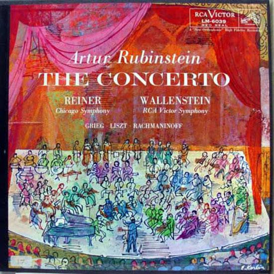 Arthur Rubinstein & Fritz Reiner with Chicago Symphony Orchestra - Grieg, Liszt, Rachmaninoff Piano Concertos (2xLP Vinyl Album, Mono, Box Set) | Classical Music Collectors Edition for Home Listening & Audiophile Enthusiasts