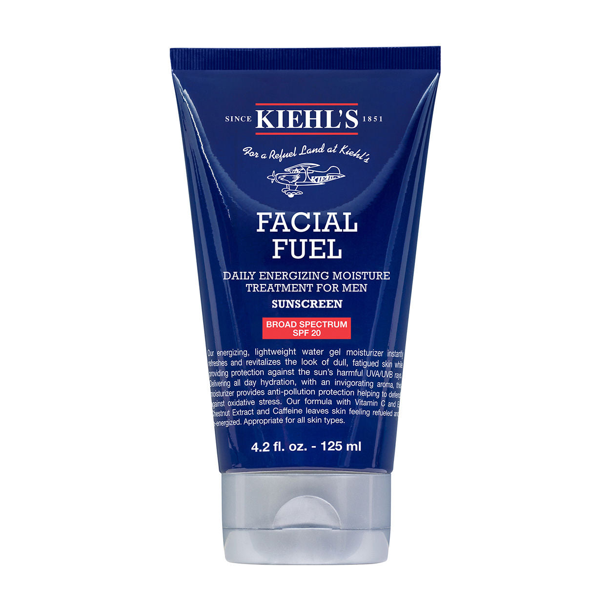 Facial Fuel Daily Energizing Moisture Treatment for Men with SPF 20 - Hydrating & Protective Skincare for Active Lifestyles | Gym, Work & Outdoor Use