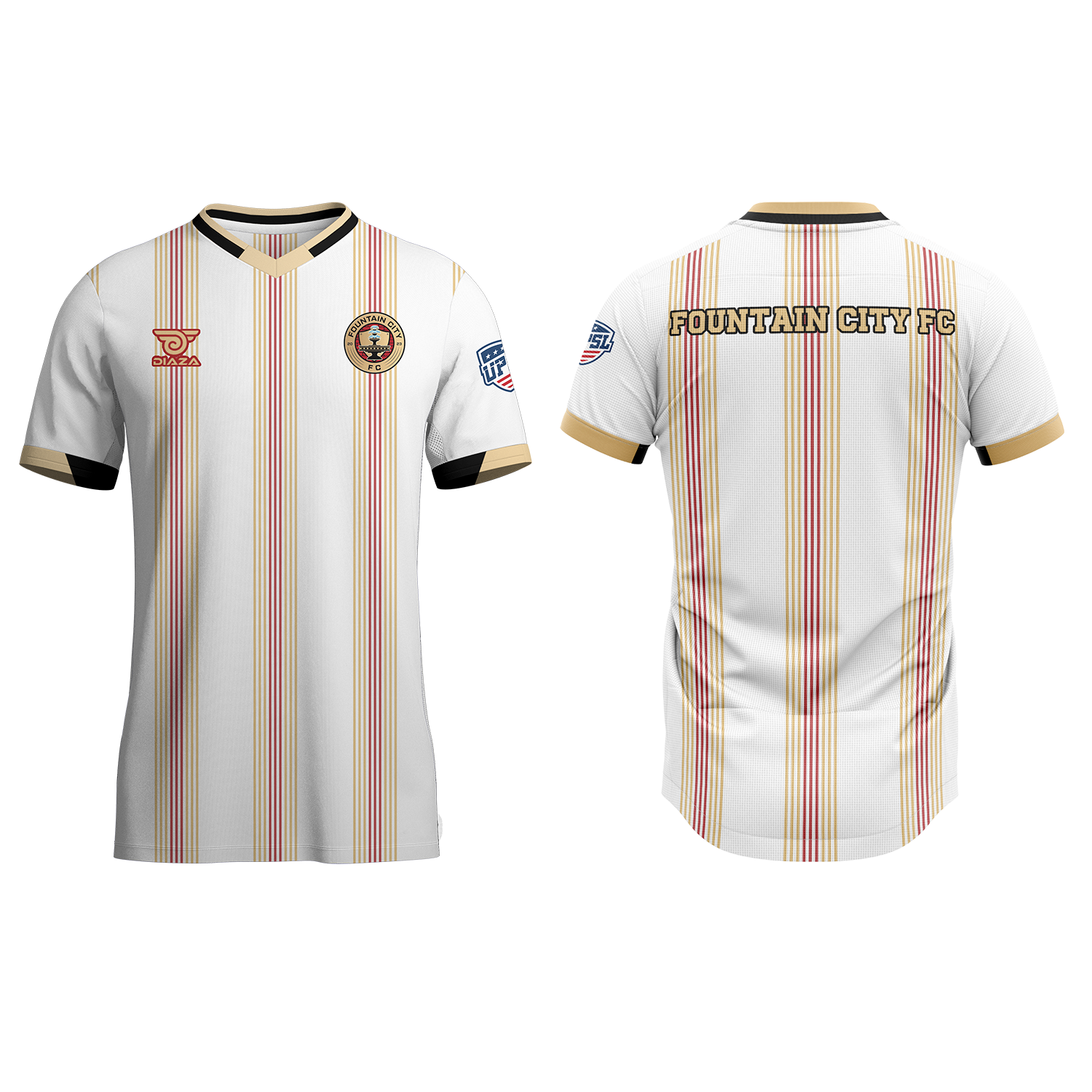 Fountain City Away Jersey - Official Soccer Jersey for Men & Women - Perfect for Fans, Games & Sports Events