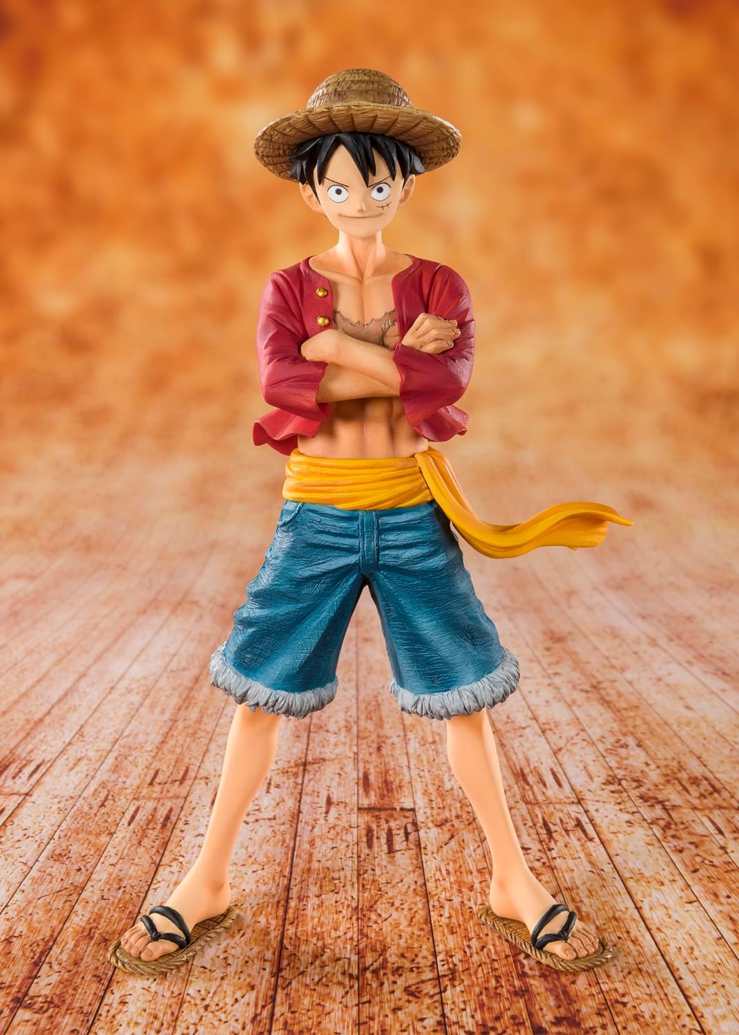 Figuarts Zero Straw Hat Luffy Anime Figure - One Piece Collectible Action Figure for Display & Gifts | Perfect for Anime Fans, Home Decor, and Office Desk Display