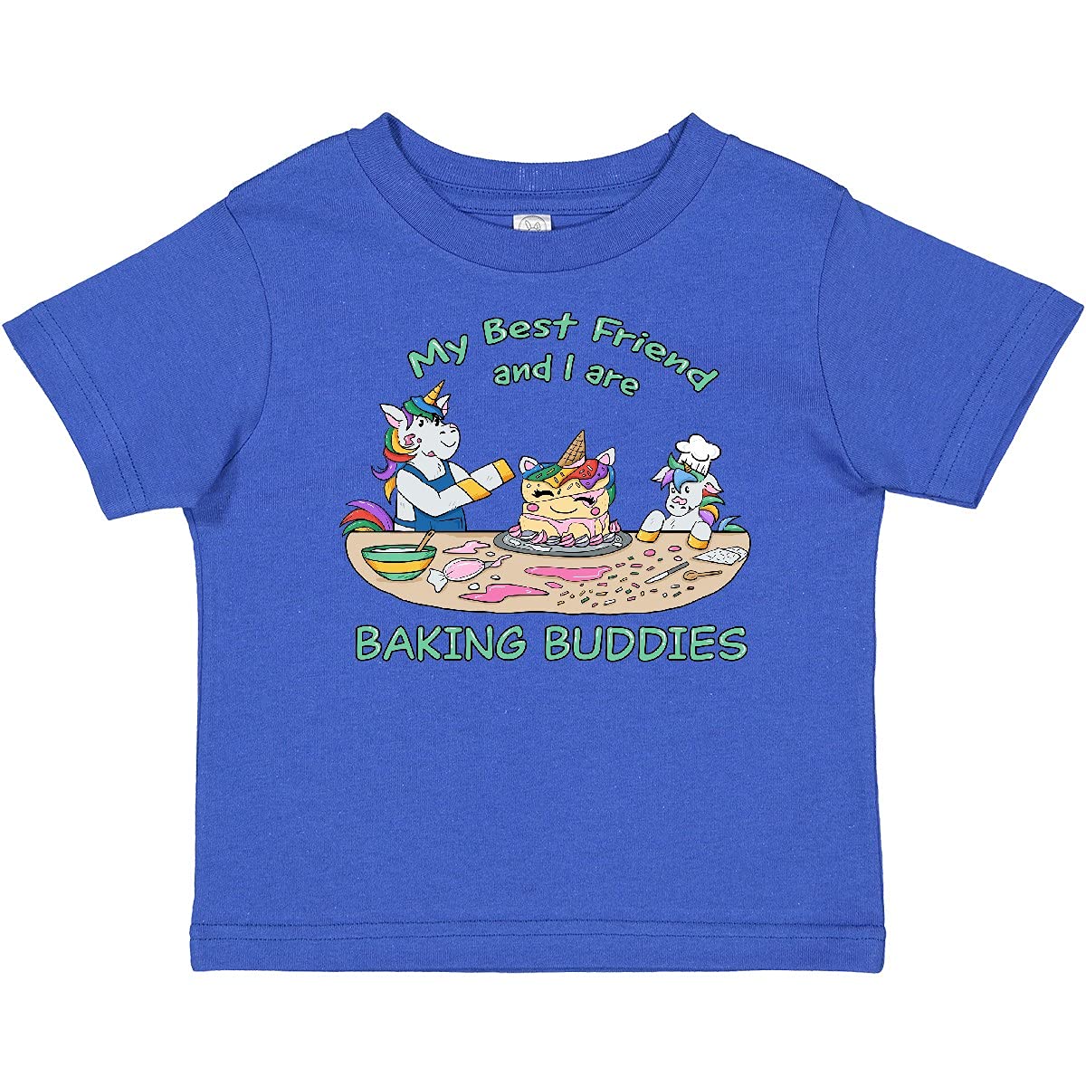 My Best Friend and I are Baking Buddies Baby T-Shirt - Perfect for Cooking Classes, Family Baking Sessions, and Playdates