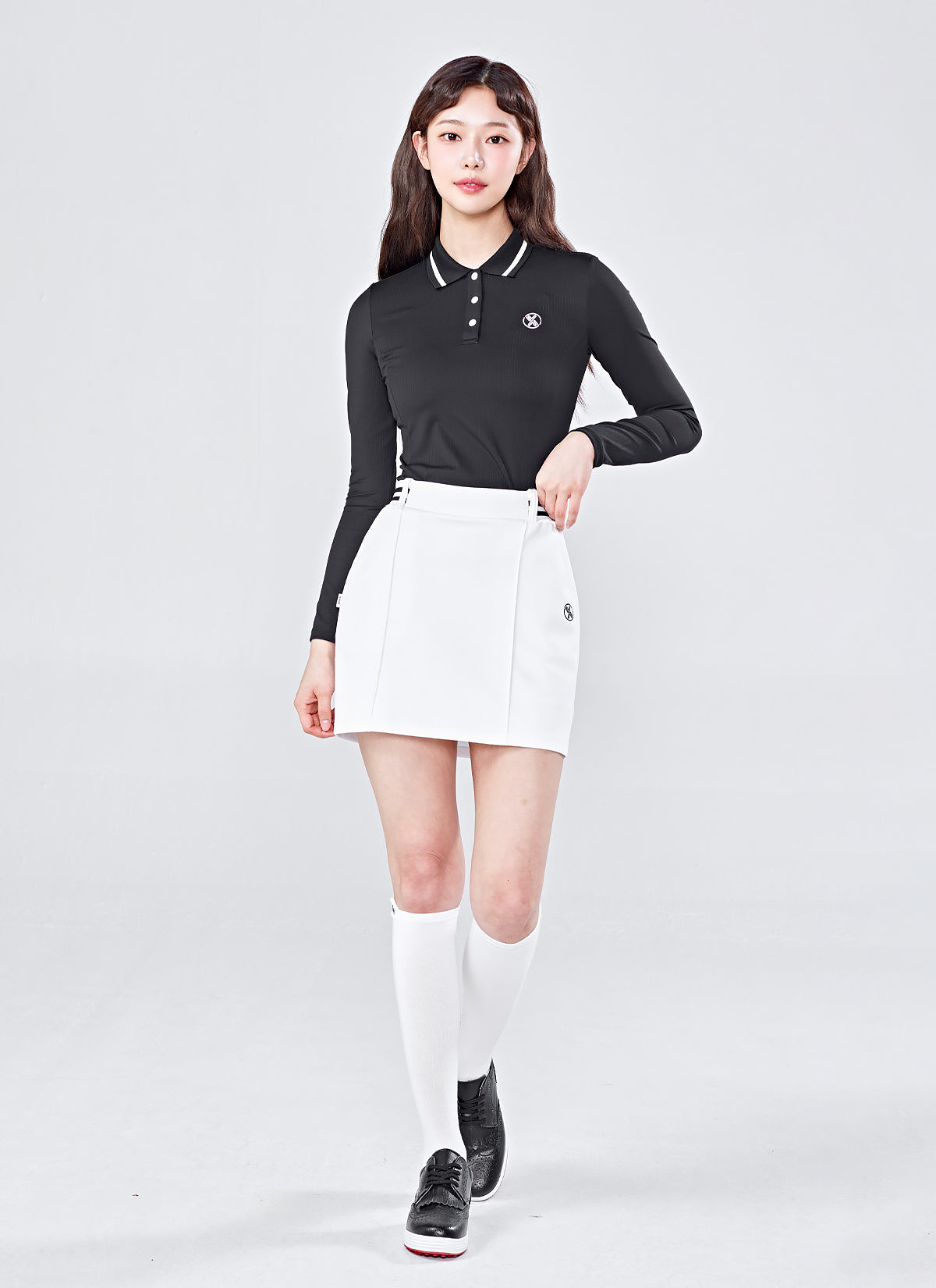 Elegant Pintuck Point H-Line Skirt for Women - Flattering A-Line Midi Skirt with Tucks & High Waist - Perfect for Office, Party & Casual Wear
