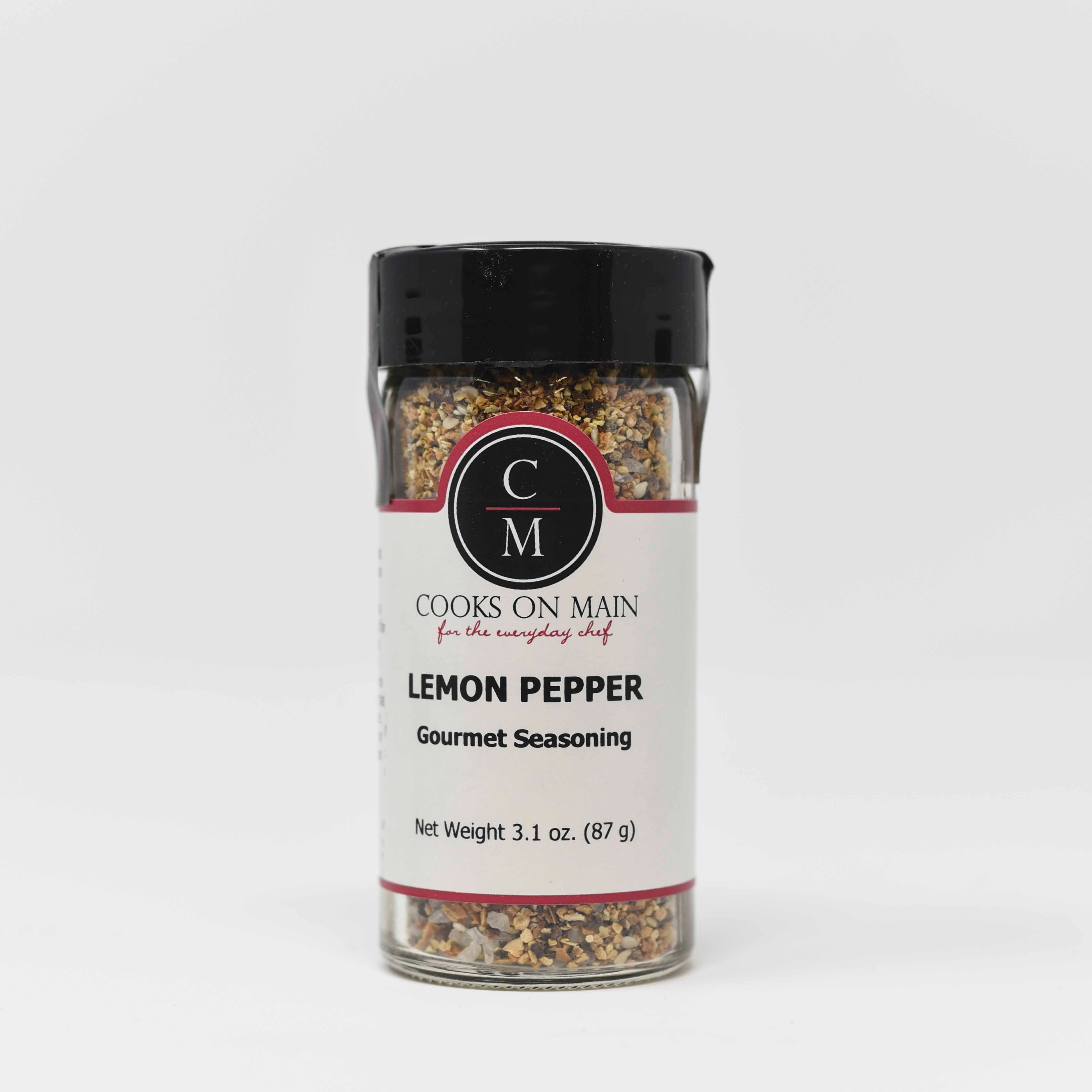 Organic Lemon Pepper Seasoning - Premium All-Natural Spice Blend for Chicken, Fish & Salads | Perfect for Grilling, Roasting & Everyday Cooking | Gluten-Free & Non-GMO