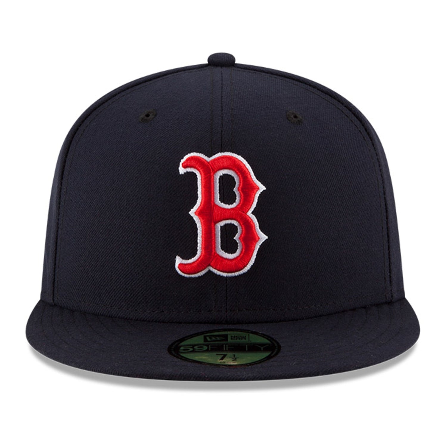 New Era 59Fifty Authentic MLB Baseball Cap - Boston Red Sox Official Licensed Snapback Hat for Men & Women - Navy Blue Adjustable Fitted Hat for Sports Fans, Streetwear & Casual Outfits