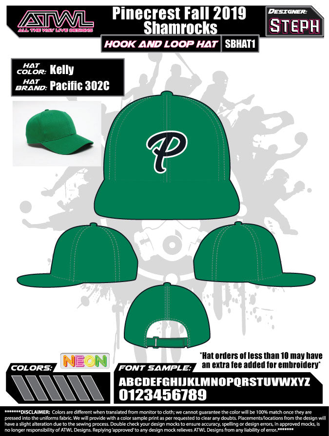 Pinecrest Fall League Hats for Men & Women - Stylish Baseball Caps for Outdoor Sports, Hiking, and Casual Wear