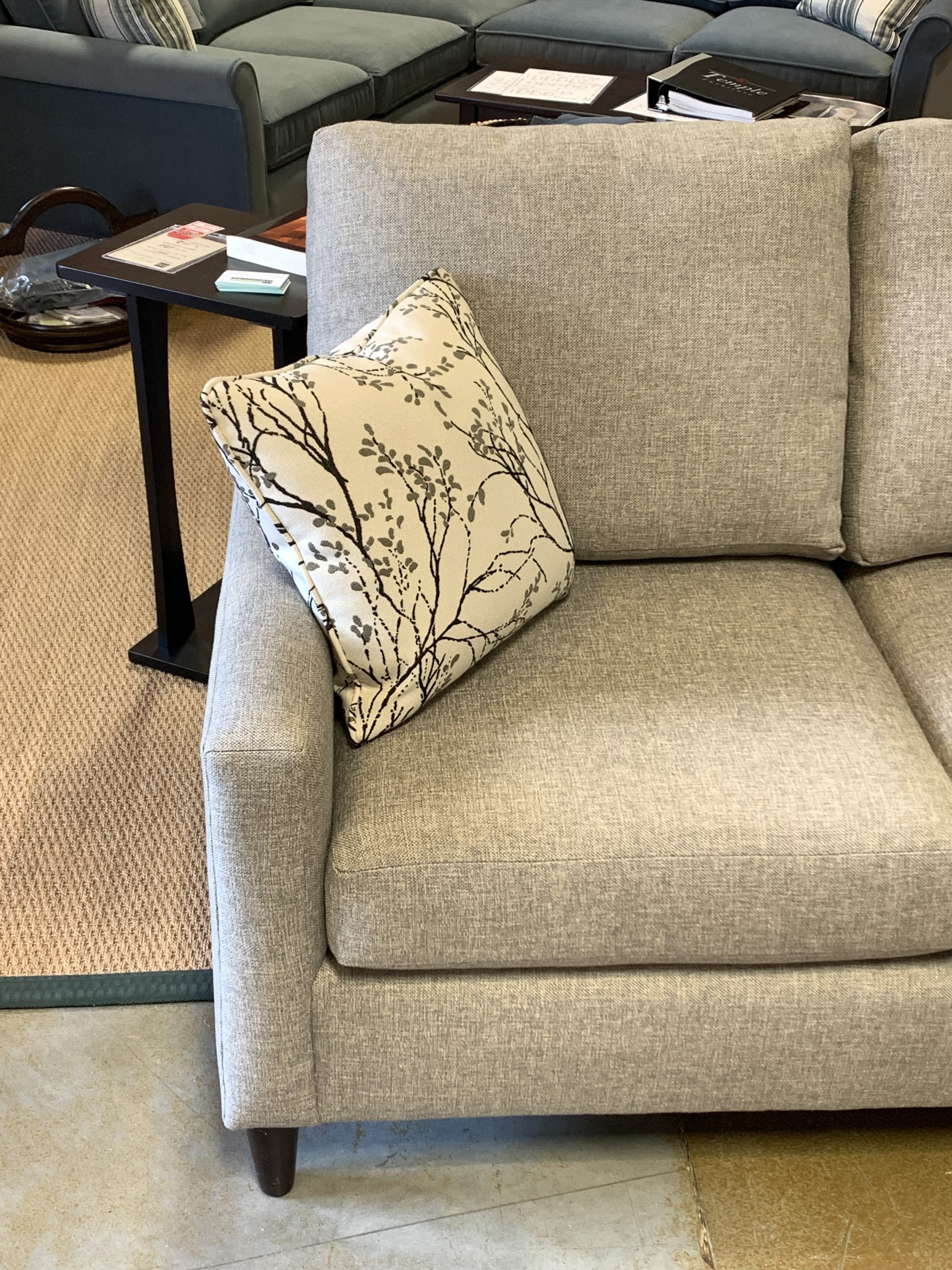 Bowie Condo Loveseat - Modern Showroom Model Sofa for Small Spaces | Perfect for Apartments, Condos & Cozy Living Rooms