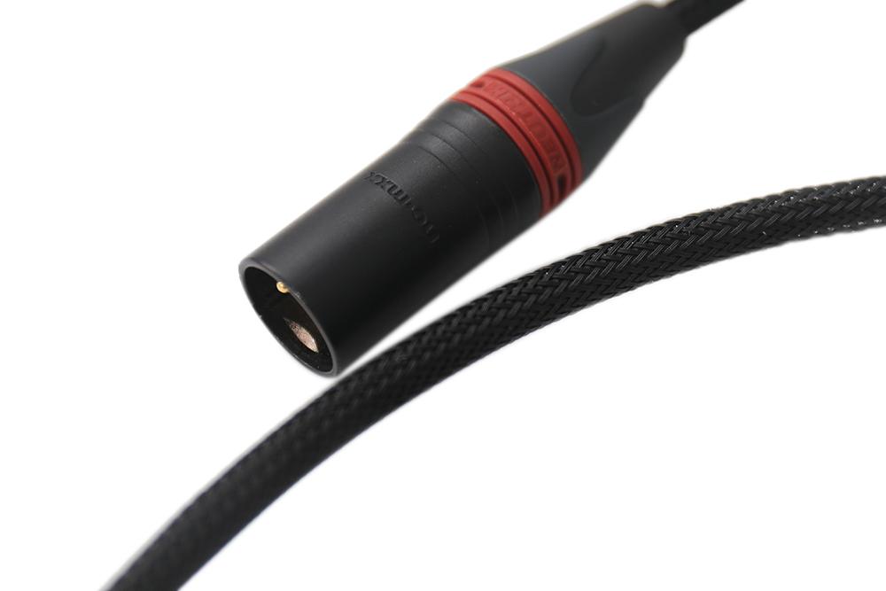 Fanmusic C006 XLR Balanced Female to Male HiFi Audio Cable - Professional Studio Microphone & Equipment Connection for Recording, Live Performance & Home Theater
