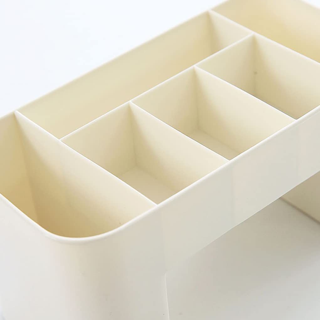 Stackable Makeup Organizer with Drawers - Pink Cosmetic Storage for Vanity Table, Bathroom Countertop & Office Desk - Perfect for Organizing Makeup, Jewelry, Pens & More