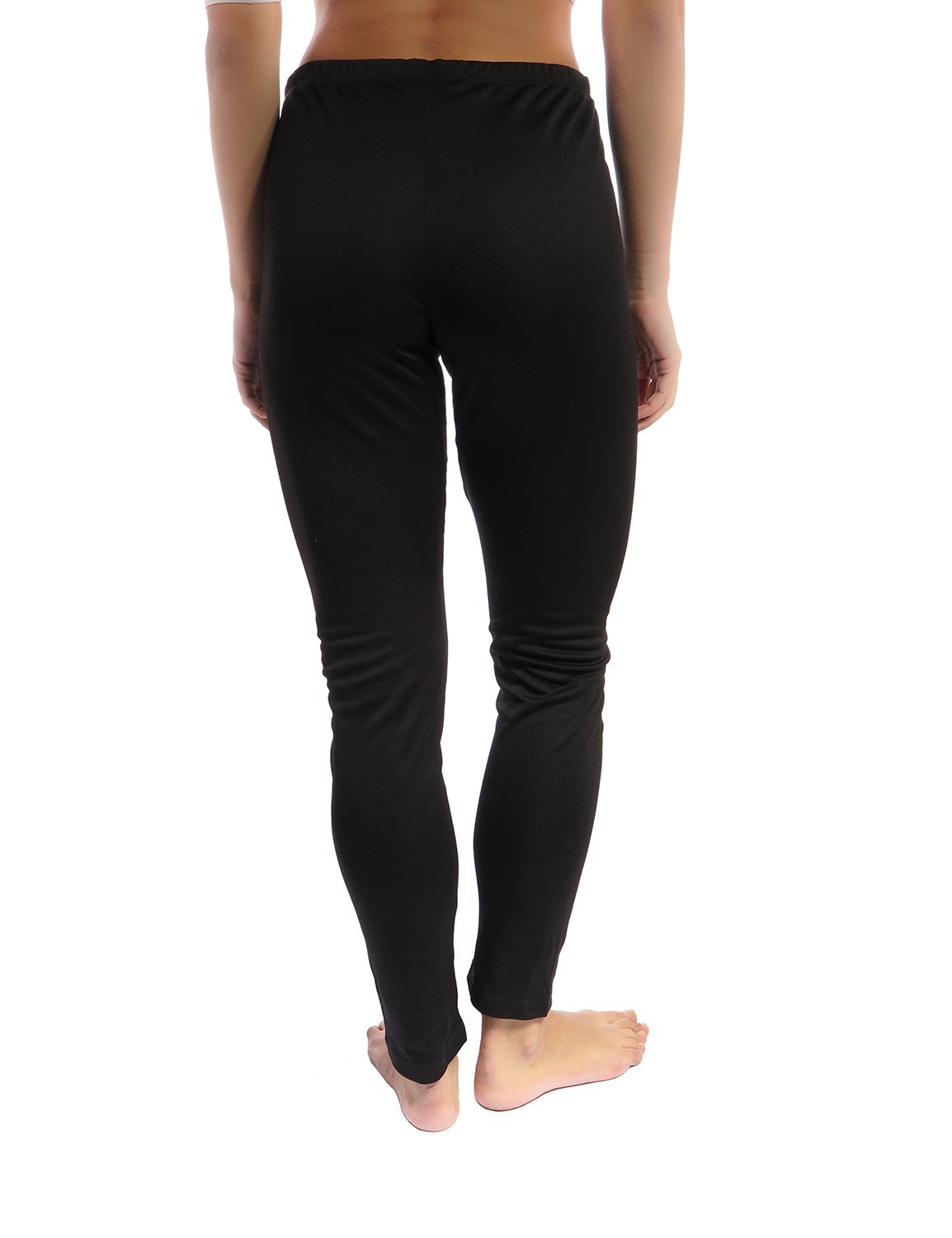 Fruit of the Loom Women's Thermal Leggings - Soft Fleece-Lined Winter Base Layer Pants for Running, Yoga & Cold Weather Activities