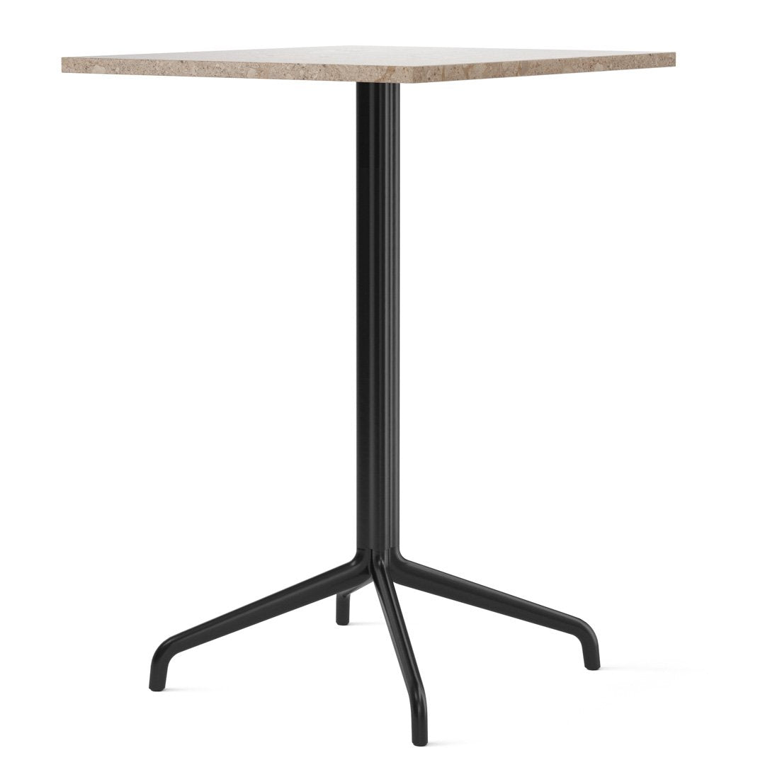 Harbor Column Counter Table - Rectangular Dining Table with Star Base for Kitchen, Bar & Restaurant Use