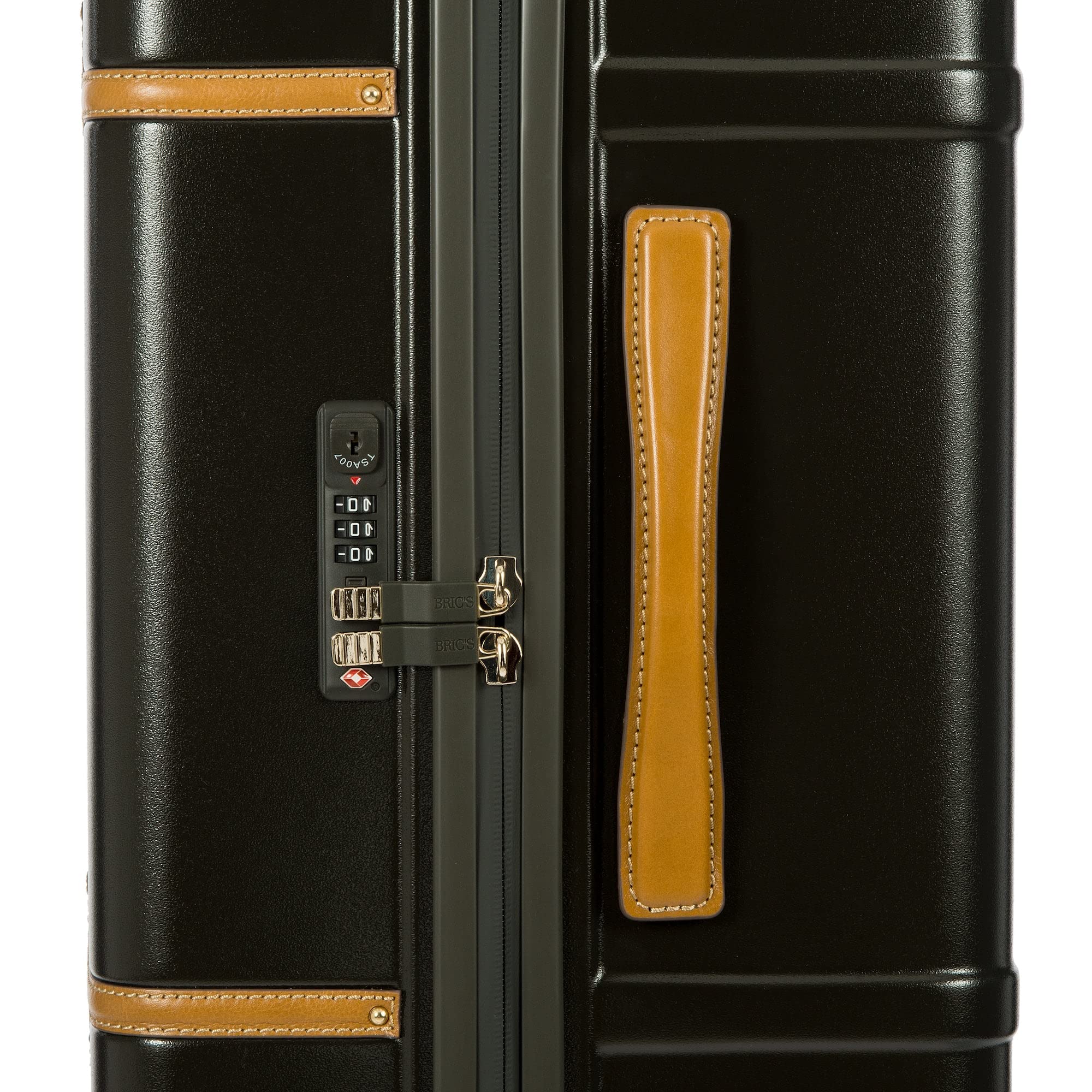 Bric's Bellagio 2.0 Spinner Trunk - 27 Inch Luxury Suitcase for Travel - TSA Approved Luggage for Women & Men - Olive Green Hardshell Carry-On - Perfect for Business Trips & Vacations