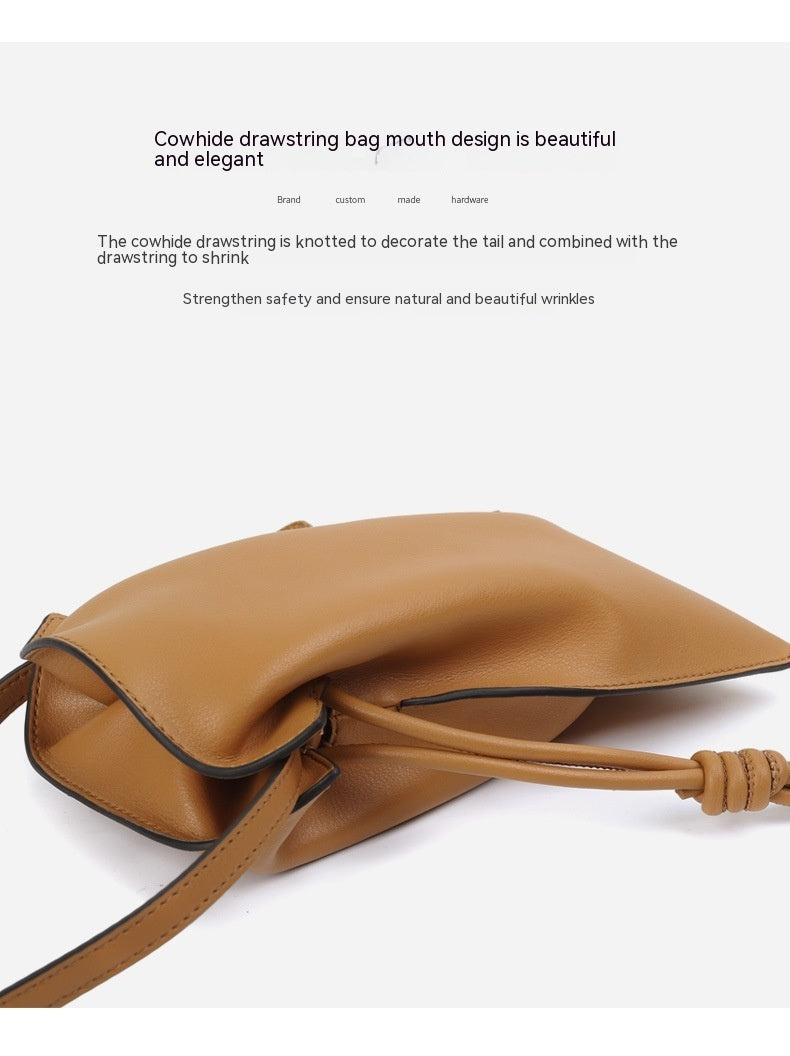 Genuine Leather Women's Shoulder Bag Crossbody Purse - Stylish & Durable Handbag for Work, Travel & Everyday Use