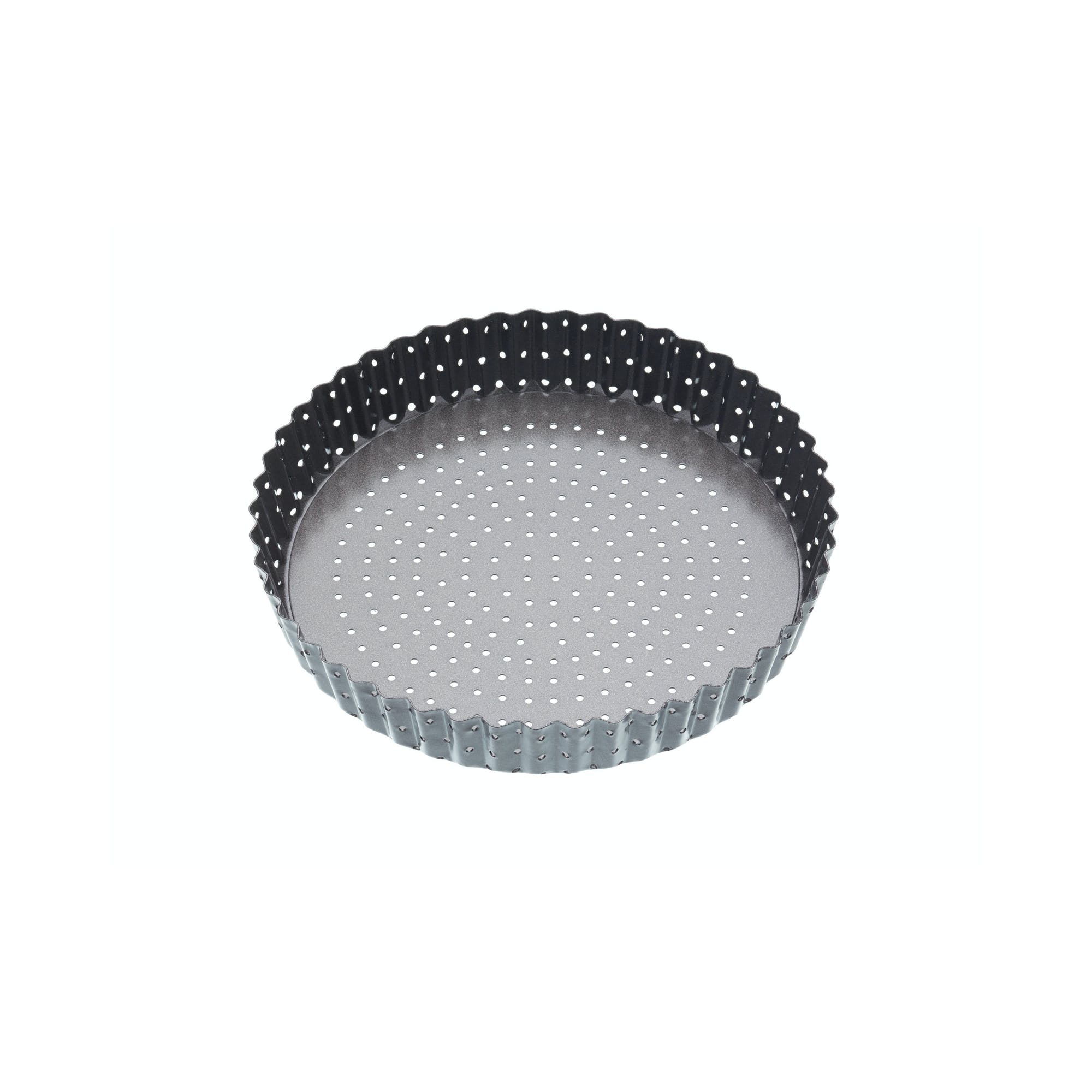 Premium Flan Quiche Pan - 20cm, 23cm, 25cm, 28cm Non-Stick Tart Baking Tin for Professional & Home Chefs - Perfect for French Desserts, Pies & Savory Quiches