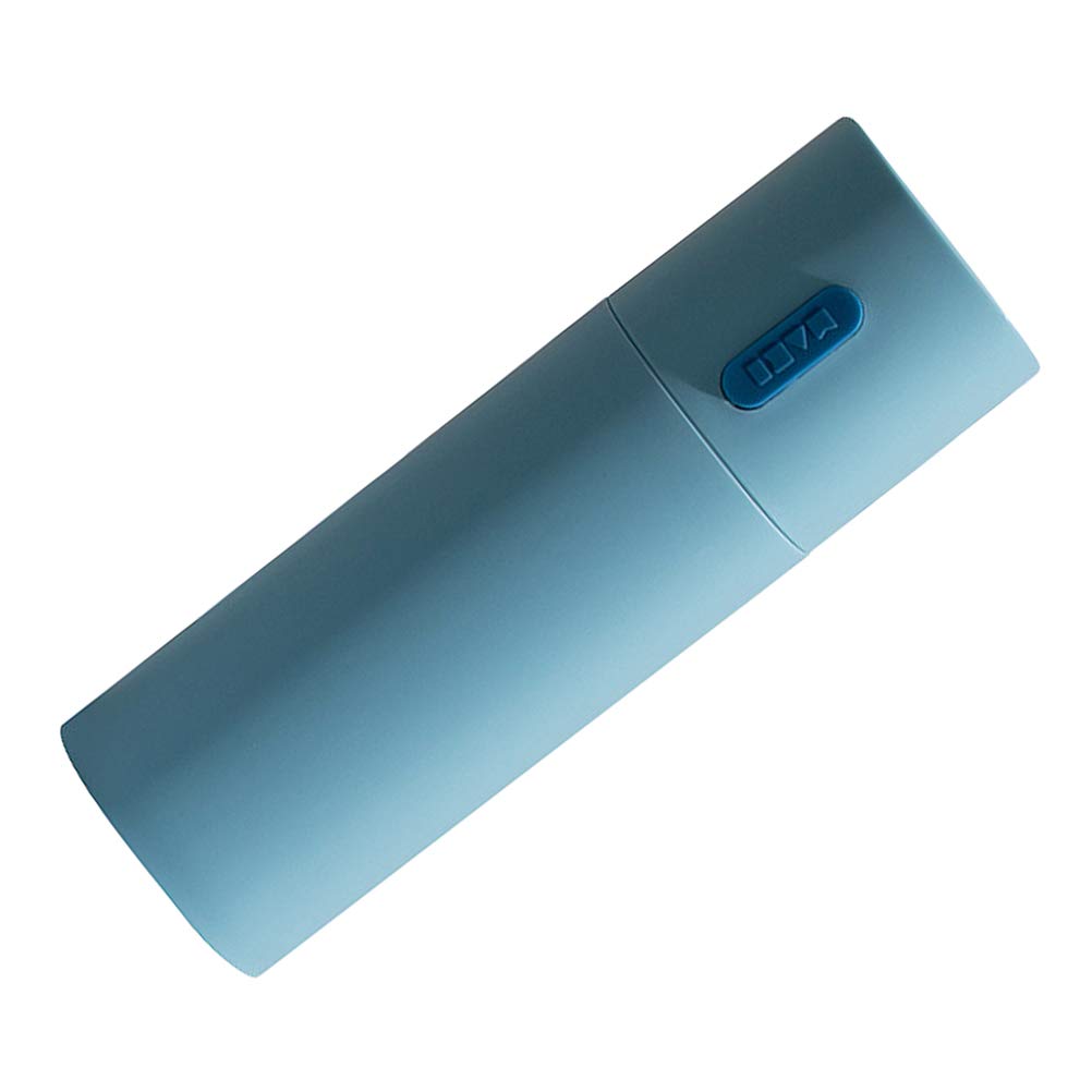 Cabilock Couple Toothbrush Holder - Portable Travel Toothbrush Cup with Cover for Bathroom & On-the-Go - Perfect for Couples Travel, Camping, and Home Organization