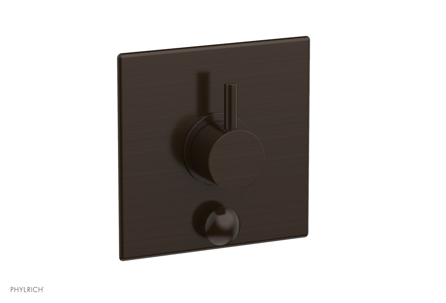 BASIC II Pressure Balance Shower Plate with Diverter and Handle Trim Set 4 203 - Chrome Finish for Bathroom & Shower Installation - Perfect for Home Renovation and Modern Bathroom Upgrades
