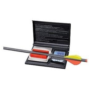 OMP Accu Arrow Grain Scales - High Precision Digital Grain Scale for Hunting, Archery & Reloading | Perfect for Measuring Arrow Tips, Bullets & Gunpowder | Camping, Outdoor Sports & Shooting Range Use