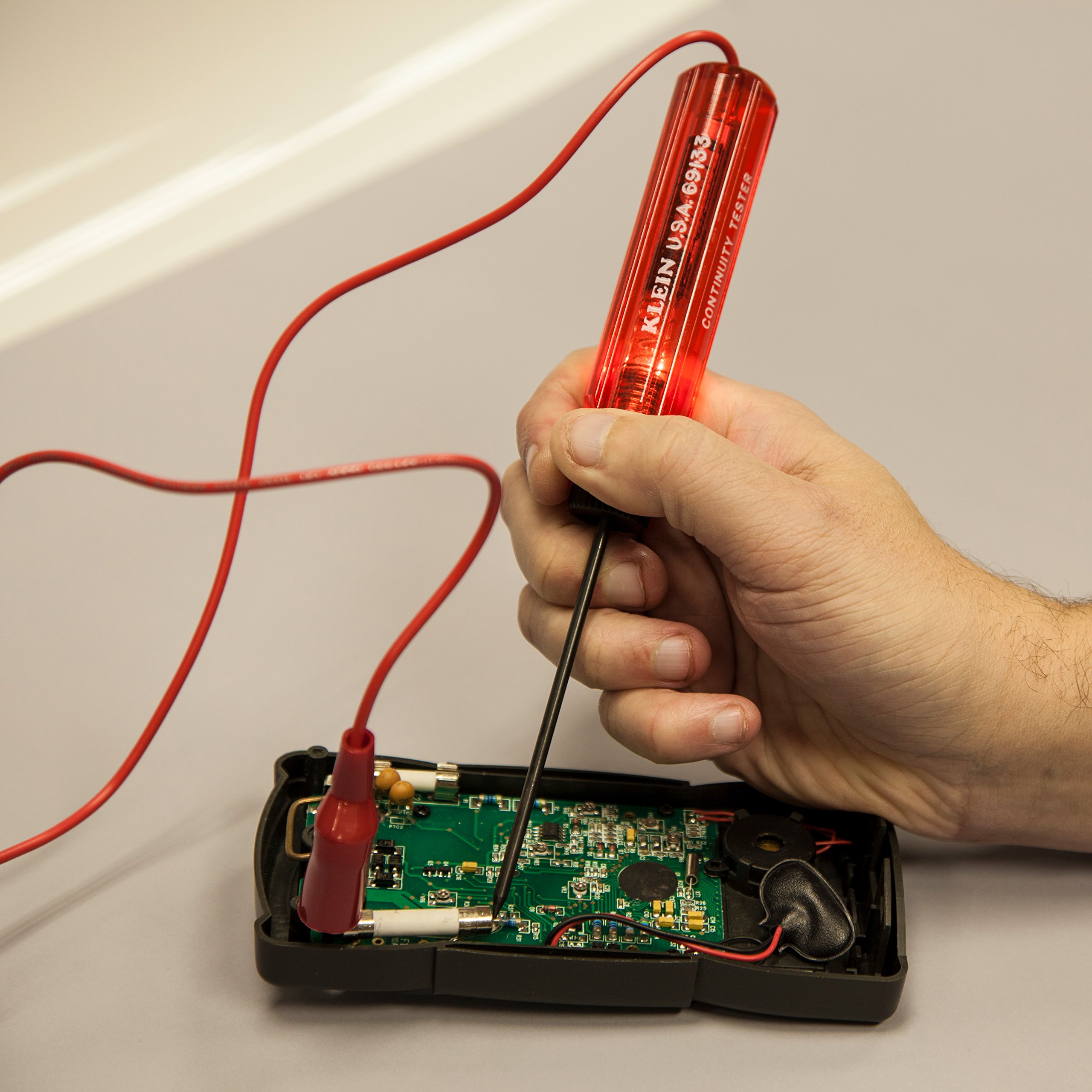 Klein Tools Continuity Tester - Electrical Circuit Testing for Professionals