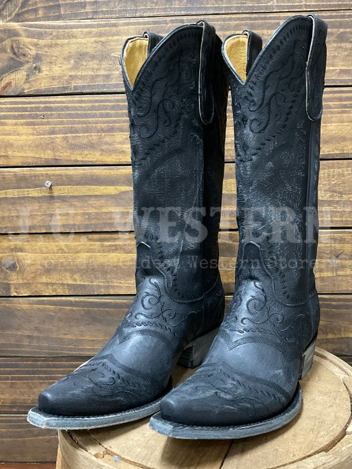 Old Gringo YL161 2 Women's Sintra Leather Boots - Black Western Cowgirl Boots for Country Dancing & Rodeo Events