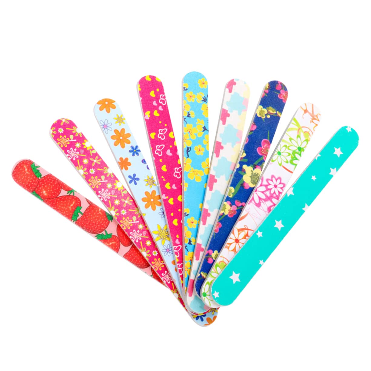 FRCOLOR 50pcs Nail Buffer Blocks - Professional Manicure & Pedicure Kit with Nail Files, Buffers, and Polishing Tools for Smooth Acrylic Nails - Perfect for Home Nail Care, Salons, and DIY Nail Art