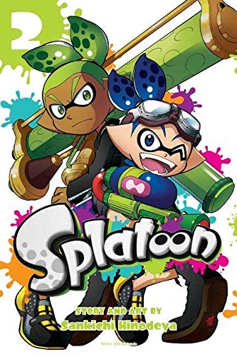 Splatoon Manga Collection - 10 Book Set by Sankichi Hinodeya | Complete Series for Fans | Perfect Gift for Gamers & Anime Lovers