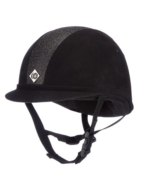 Charles Owen Sparkly YR8 Equestrian Helmet - ASTM/SEI Certified Riding Hat for Women & Girls - Perfect for Show Jumping, Dressage & Horseback Riding Competitions
