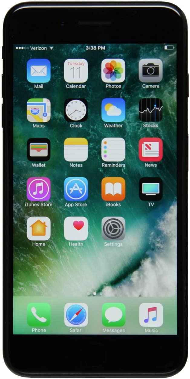 Apple iPhone 7 Plus 128GB Unlocked Smartphone - Black (Renewed Like New) | Excellent Condition, Fast Charging, Great for Travel & Business Use