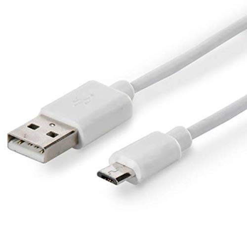 6FT Extra Long Micro USB Charging & Data Cable for Samsung Galaxy Tab A 8 SM-T350 Tablet - Fast Charging Sync Cord - Perfect for Home, Office & Travel Use (White)