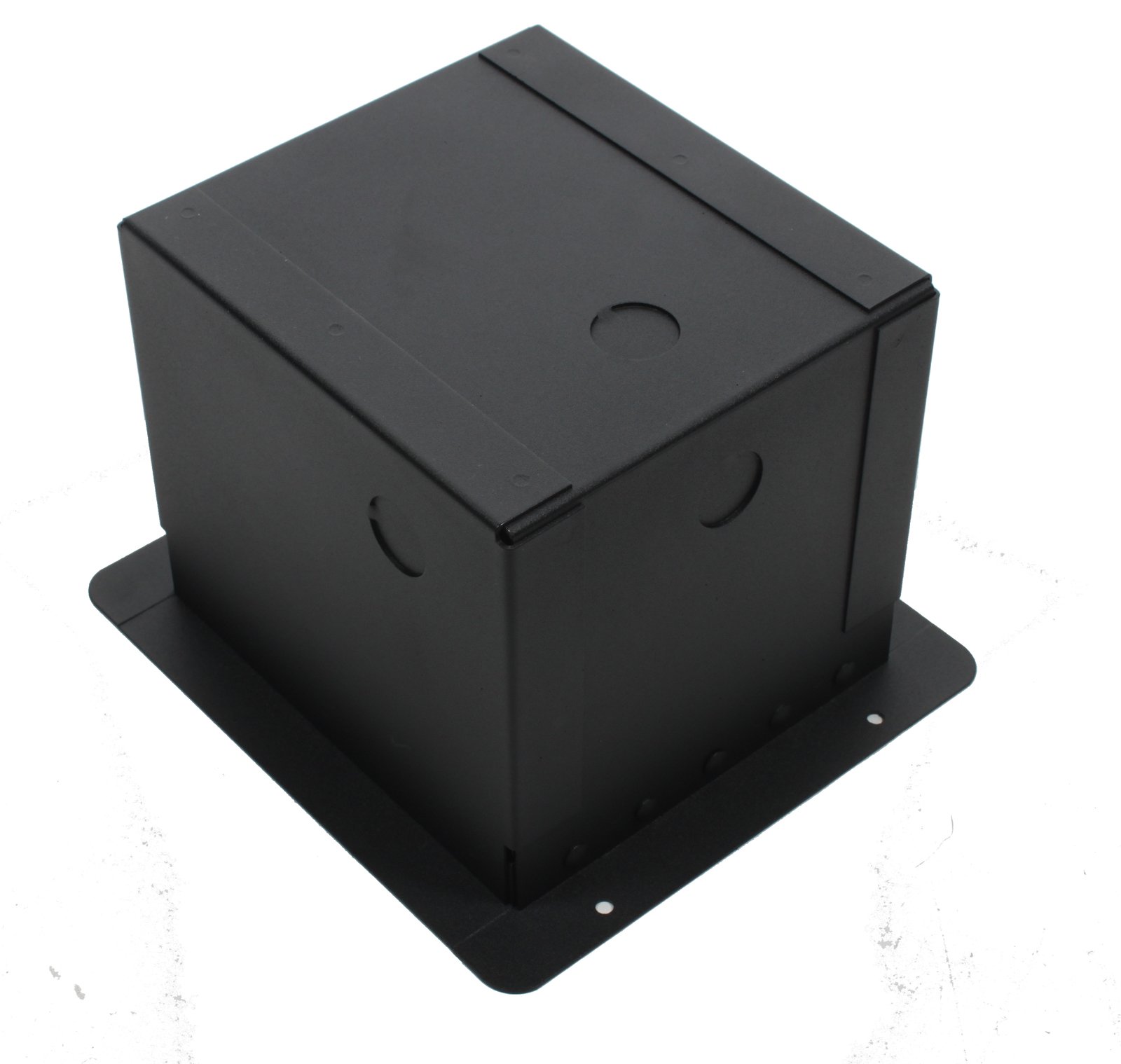 Elite Core FB8 Recessed Floor Box with 8 XLRF Connections - Perfect for Home Theaters, Conference Rooms, and Professional Audio Setups