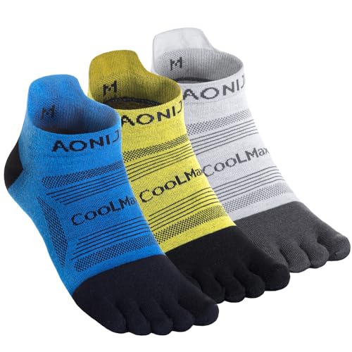 E4839# 3 Pairs/Blue, Yellow, Light-gray