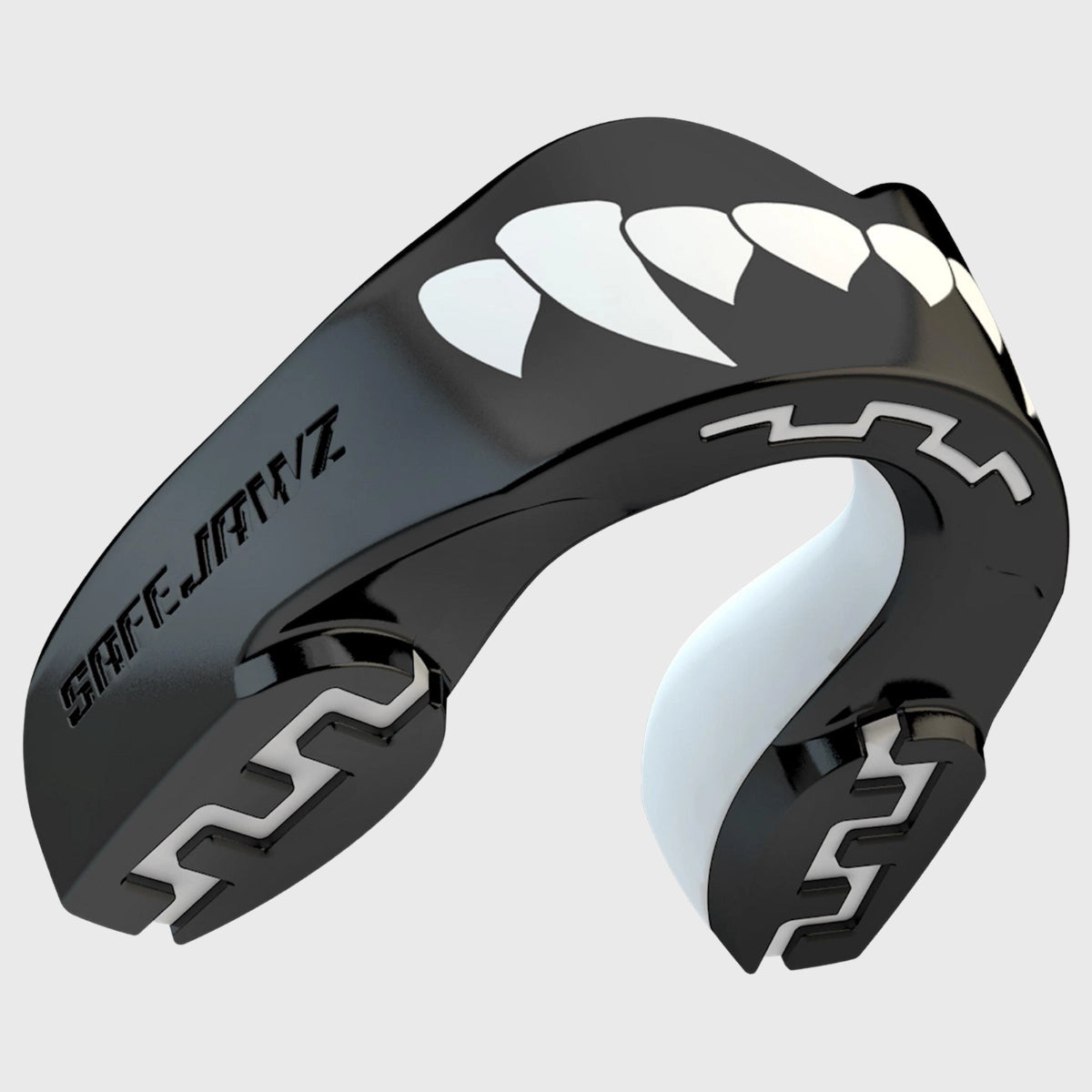 Safejawz Fangz Black Mouthguard - Premium BPA-Free Night Guard for Teeth Grinding & TMJ Relief - Perfect for Boxing, MMA, and Sports Protection