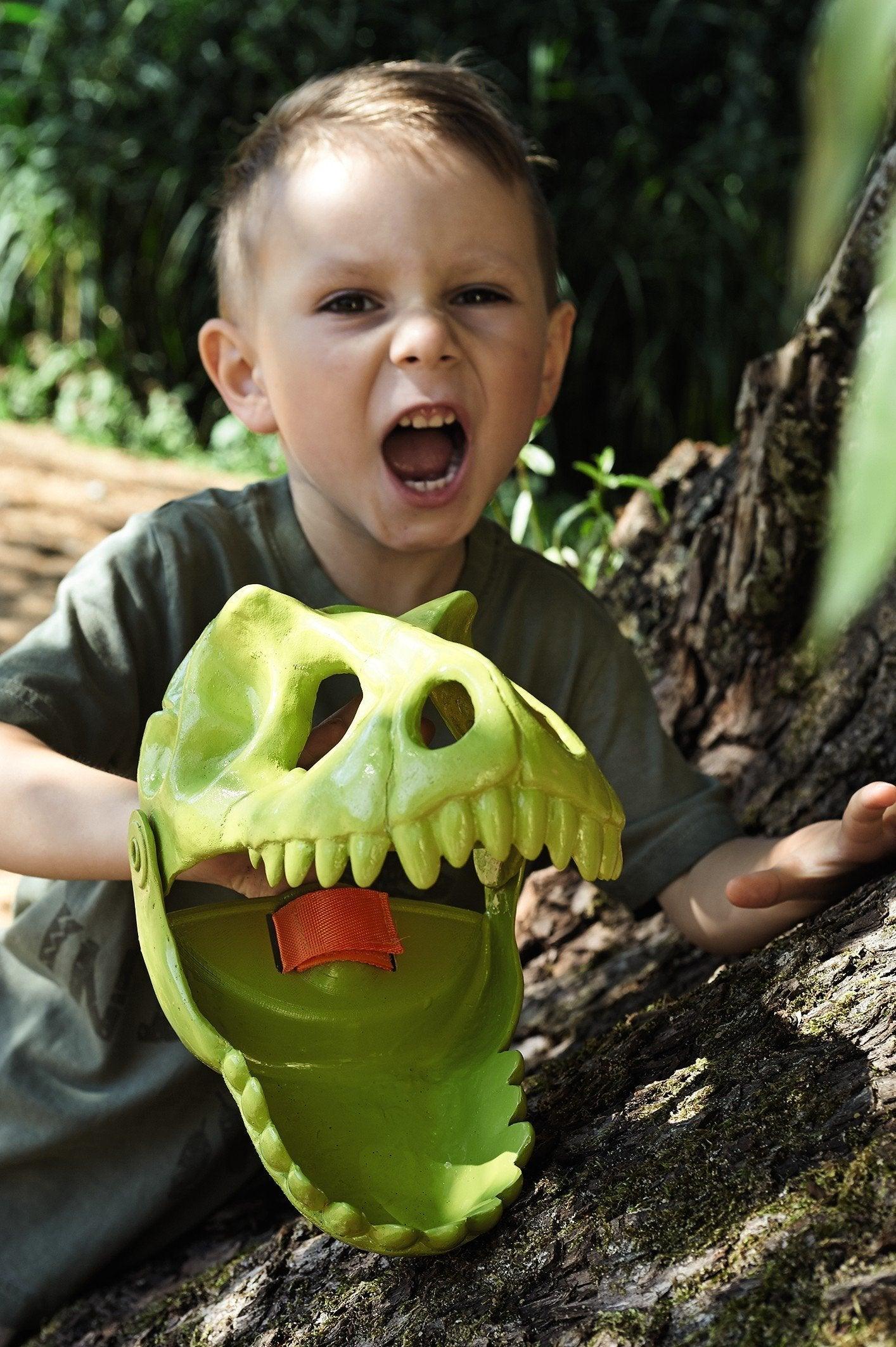 HABA Dinosaur Sand Glove Toy - Kids Excavation Digger Set for Beach, Sandbox & Outdoor Play - Fun Dinosaur Fossil Digging Kit for Children's Pretend Play & STEM Learning