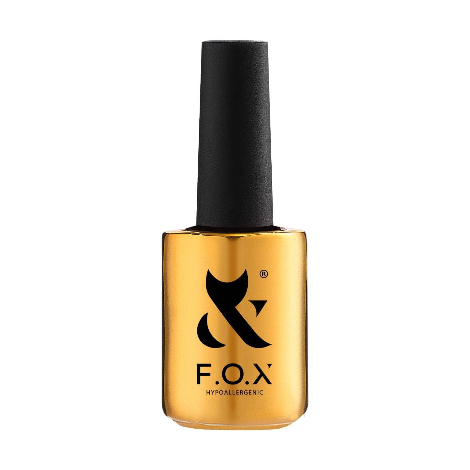 F.O.X Top Coat with UV Filter - 14ml Nail Polish Sealer for Long-Lasting Shine & Protection | Perfect for Gel, Acrylic & Natural Nails | Salon & Home Manicure Use