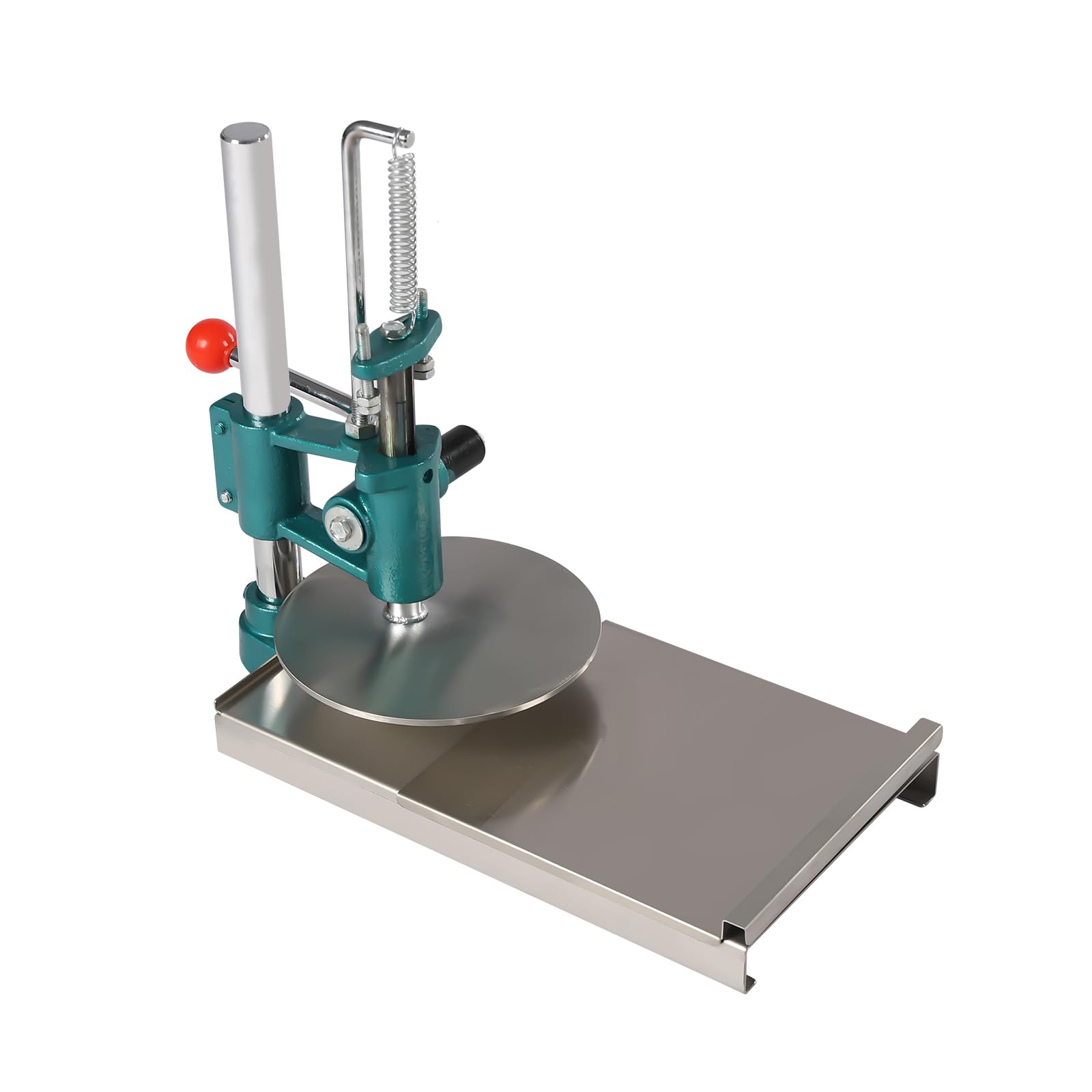Stainless Steel Manual Pizza Dough Press Machine - 7.9