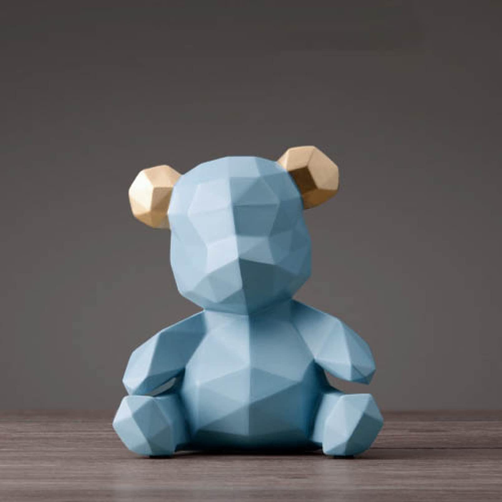 Bear Figurines - Modern Home Decor Sculptures & Art Statuettes for Kids | Cute Animal Ornaments for Nursery, Living Room & Gift Giving