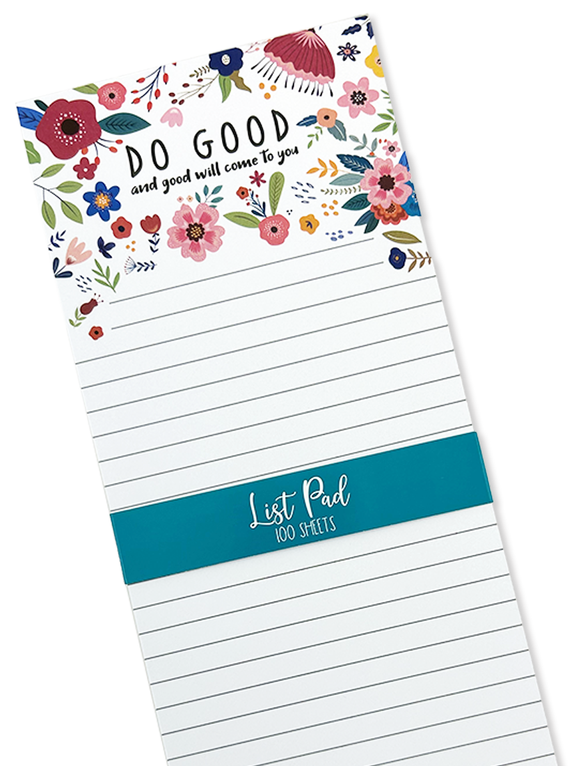 Good Heart Chunky List Pad - Premium Sticky Notes for Office, School & Home Organization - 3x3 Inch Colorful Memo Pads for Planning, Reminders & To-Do Lists
