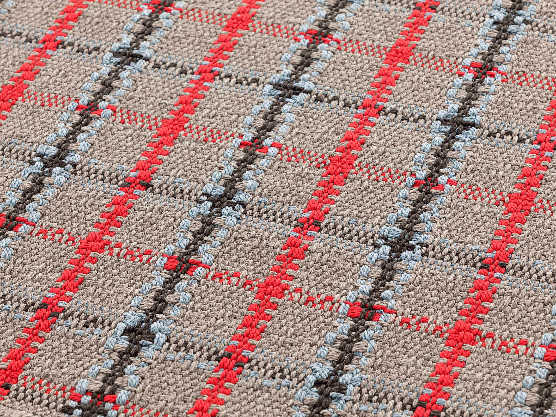 Premium Tartan Plaid Outdoor Rug for Garden, Patio, and Deck - Waterproof & Durable All-Weather Picnic Blanket for Camping, Backyard, and Beach Use