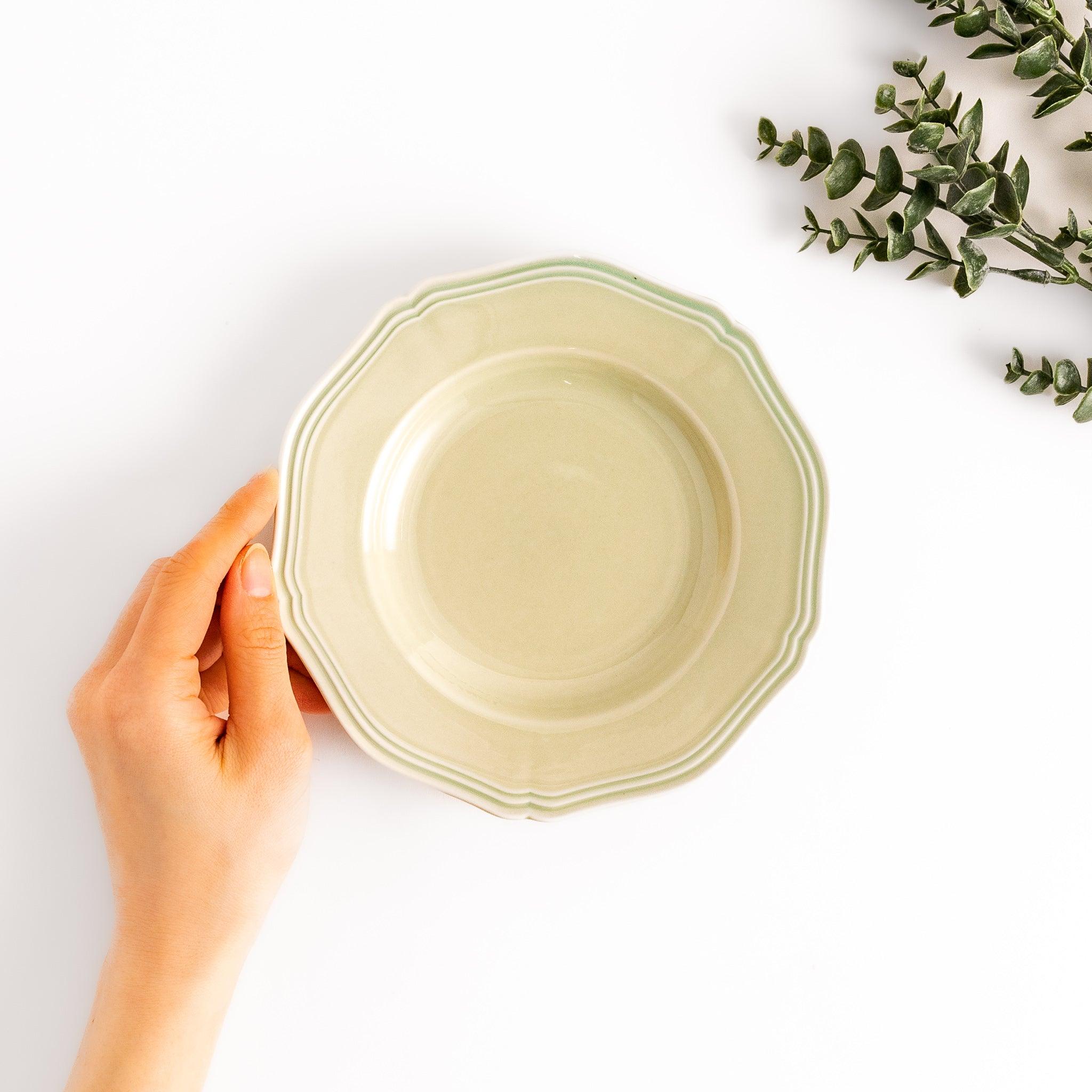 Pastel Serenity Dessert Plates - 6 Inch Ceramic Cake Plates for Birthday, Wedding & Tea Party - Elegant Dessert Serving Dishes for Cakes, Cupcakes & Pastries