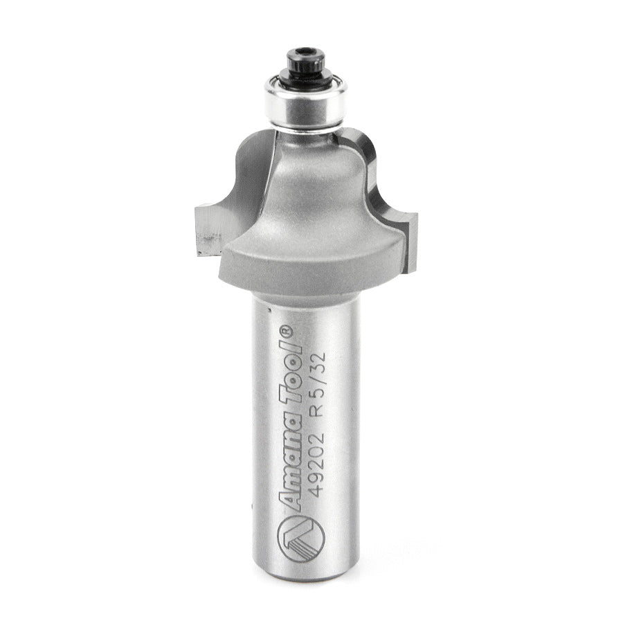 Amana 49202 Carbide Tipped Roman Ogee Router Bit - 5/32 Radius x 1 Inch Diameter x 5/8 x 1/2 Shank - Perfect for Woodworking, Cabinet Making, and Decorative Edge Profiling