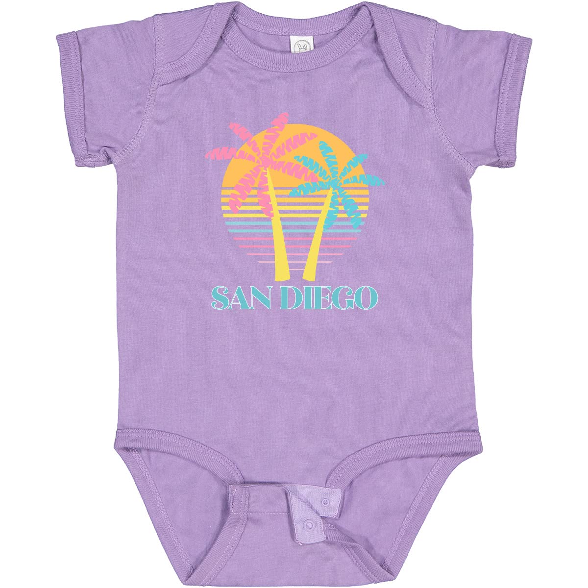Stylish Inktastic San Diego California Beach Vacation Baby Bodysuit - Soft Cotton Cute Graphic Onesie for Infants & Toddlers - Perfect for Beach Trips, Family Vacations & Summer Outfits