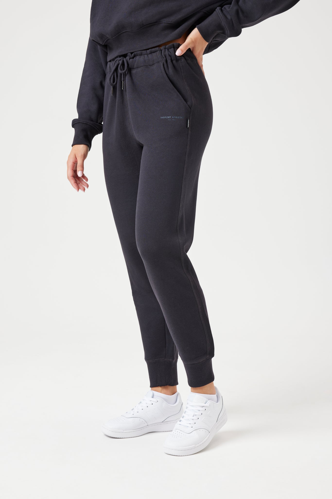INSPORT Women's High Waisted Yoga Pants - Midnight Navy - Stretchy Workout Leggings for Running, Gym & Lounge Wear