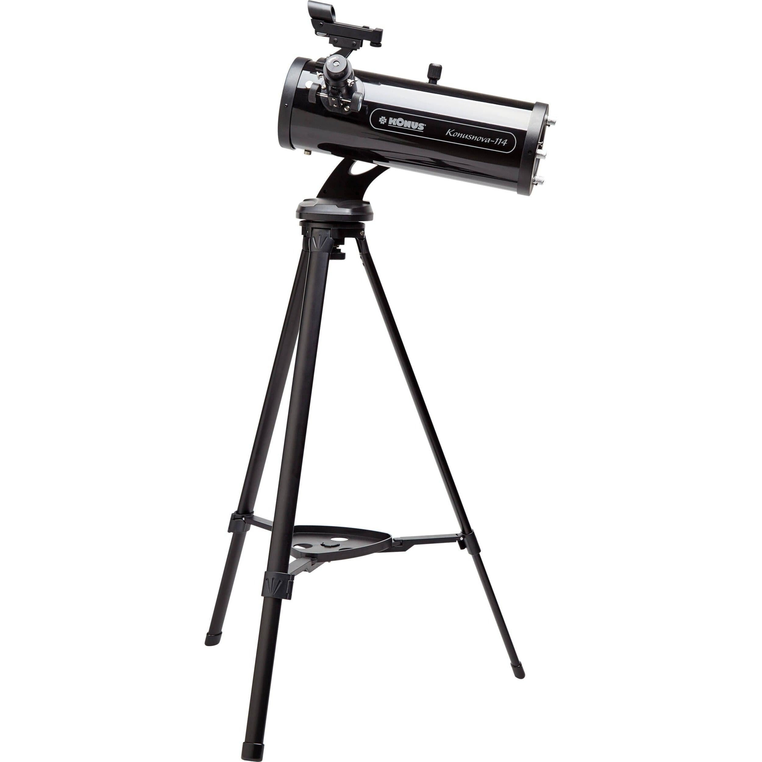 Konus Konusnova 114 D114 F500 Reflector Telescope for Astronomy Beginners - Stargazing, Moon Observation & Celestial Viewing