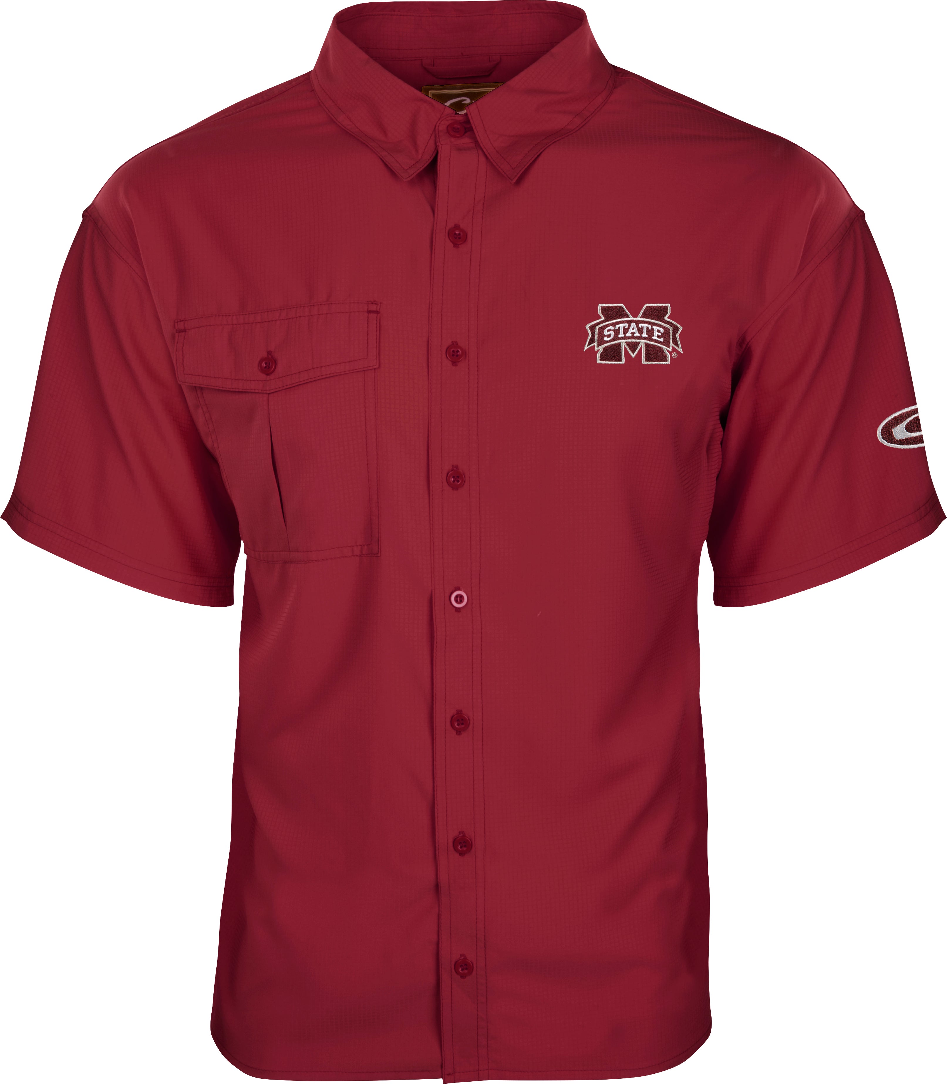 Mississippi State Bulldogs Flyweight™ Short Sleeve Shirt - Lightweight Comfort for Game Day & Casual Wear