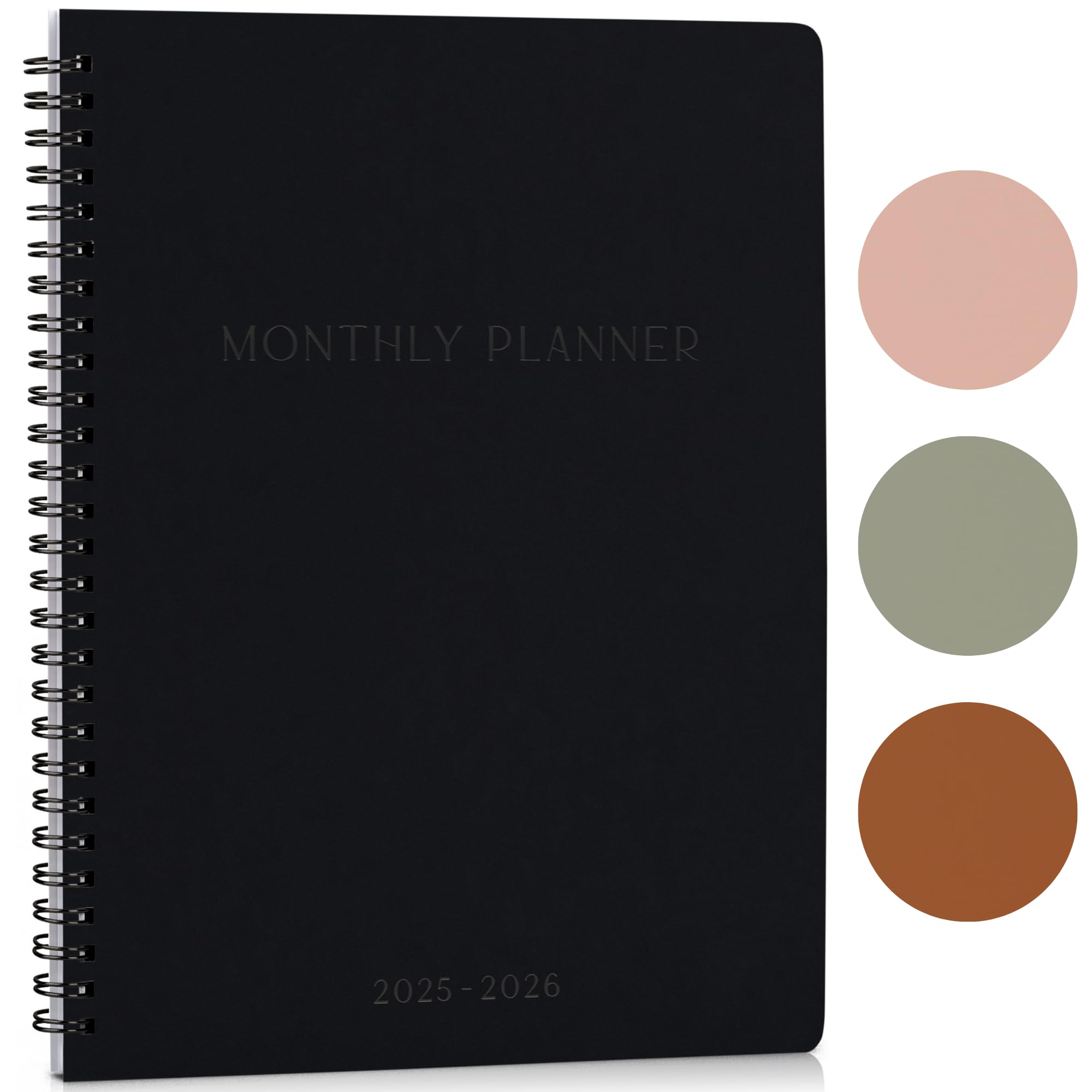 2025-2026 Monthly Planner & Calendar Book - Aesthetic Productivity Planner with To-Do Lists for Work, School & Personal Goals | January 2025-December 2026 | Perfect for Office, College Students & Home Organization
