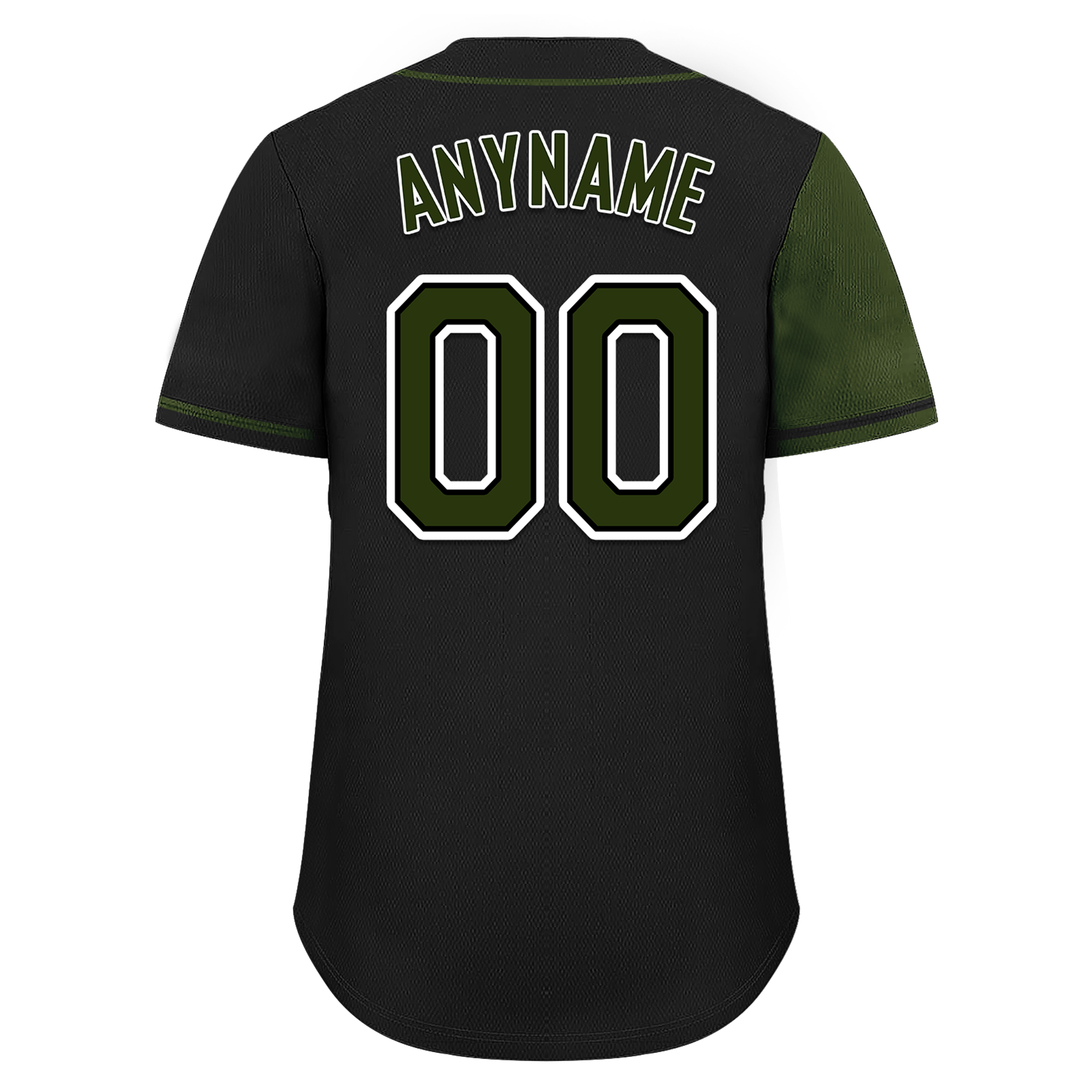Custom Green & Black Skull Print Personalized Baseball Jersey - Authentic Sports Apparel for Men & Women - Perfect for Halloween, Cosplay, and Baseball Games (BSBJ01 D017152)